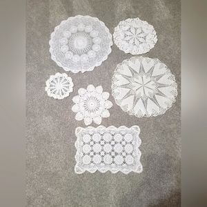 Hand Crocheted Doilies